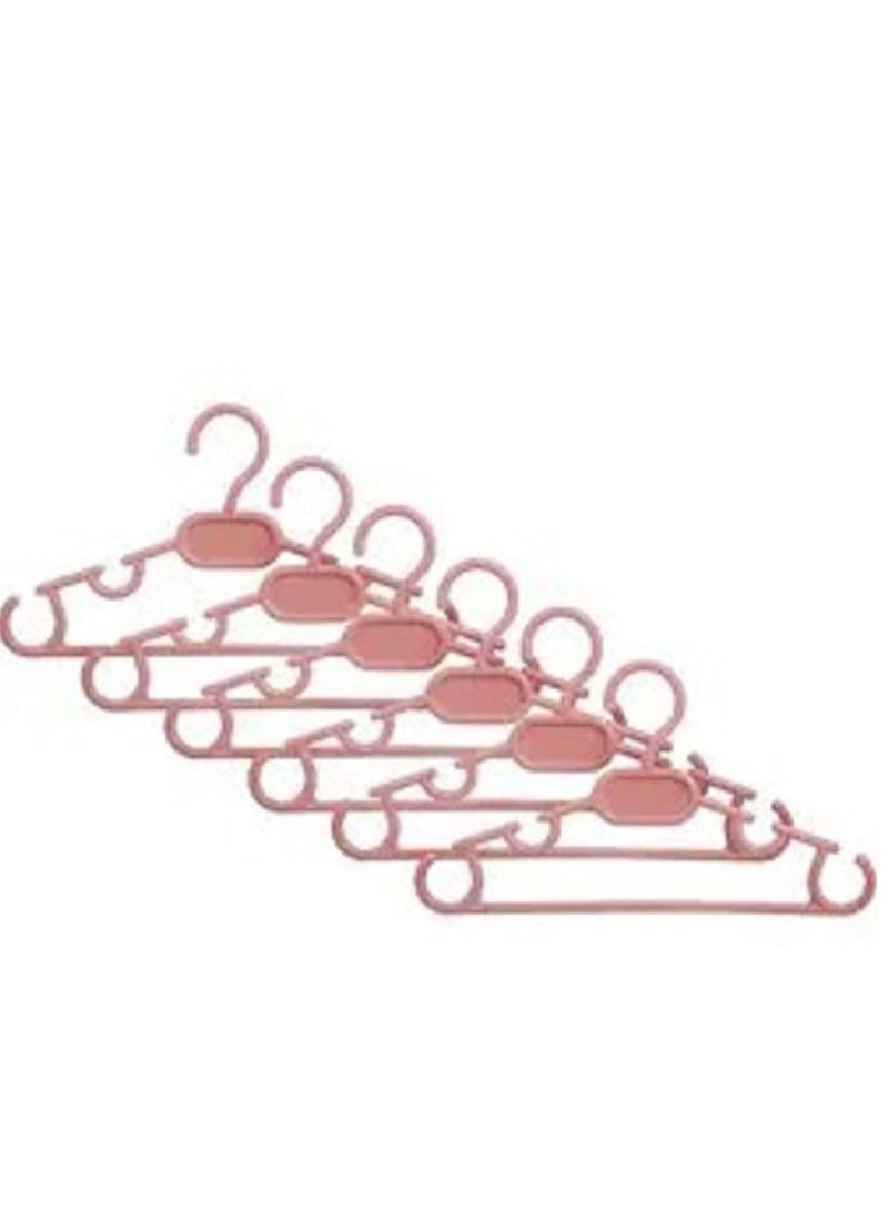 فافيلا طقم شماعات ملابس للاطفال،  قطع مانعة للانزلاق، 28 سم - متعدد الالوان- كود 681 - Image 1